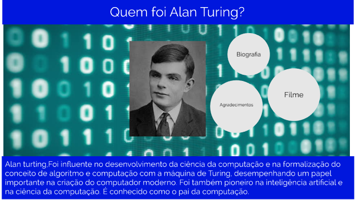 Quem foi Alan Turing?