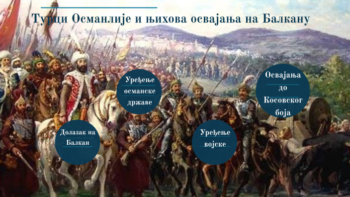 Турци Османлије и њихова освајања на Балкану by Милош Пириватрић on Prezi