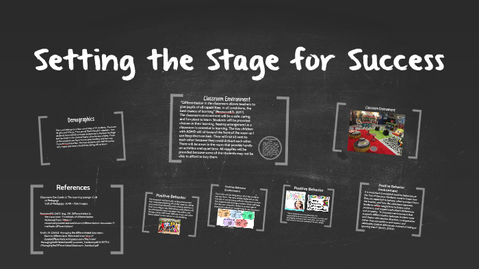 Setting the Stage for Success by Jodi Walters on Prezi