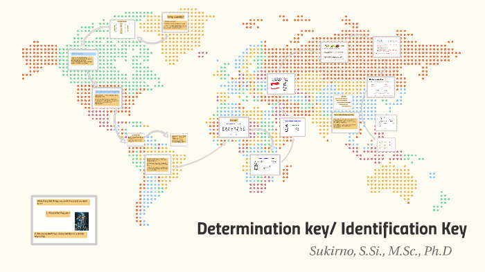 Determination key/ Identification Key by Sukirno Sukirno on Prezi