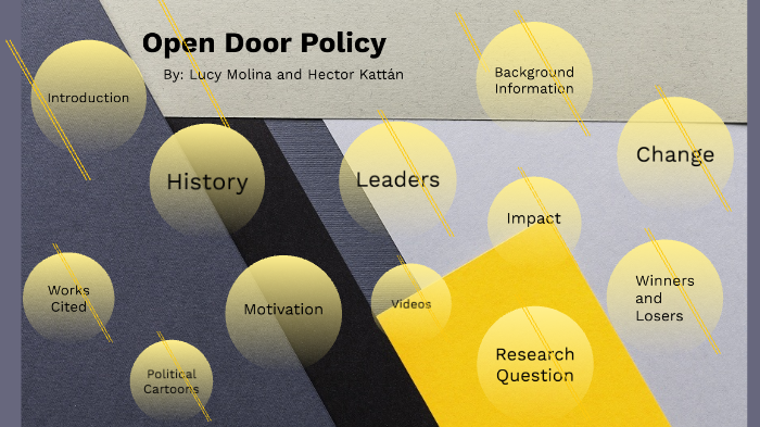 Open Door Policy By Lucy Molina Castro On Prezi Next