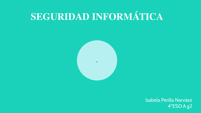 SEGURIDAD INFORMATICA by isabela perilla narvaez on Prezi