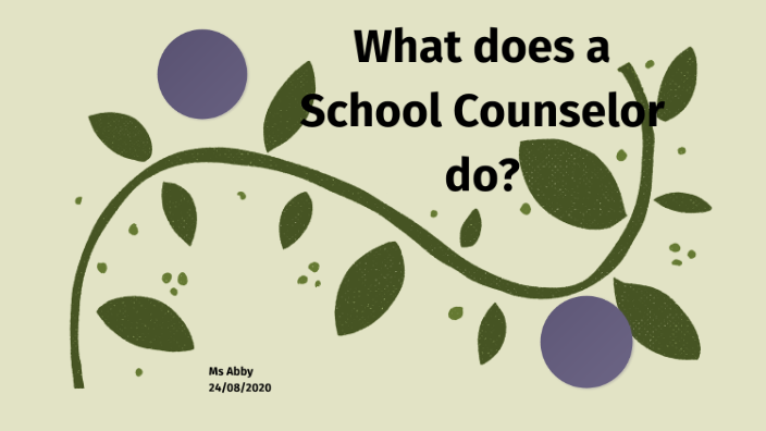 What Does A School Counselor Do? By Myabigail Palabrica On Prezi