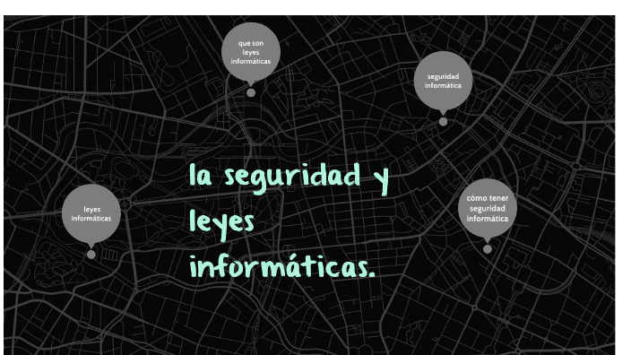 la seguridad y leyes informáticas. by Estefania Madrid on Prezi