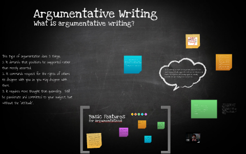 Argumentative Writing by JoBeth Dailey on Prezi