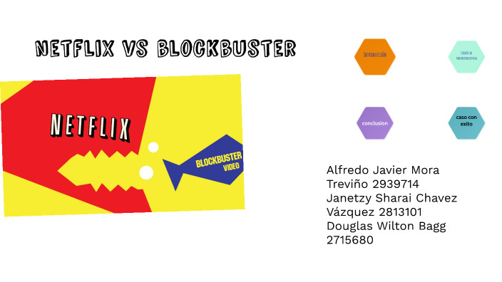 netflix vs blockbuster by Janetzy CV on Prezi