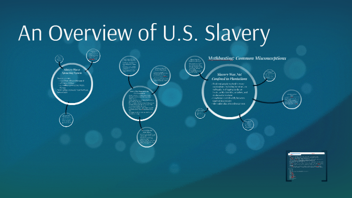 An Overview of Slavery in the United States by Jana Tigchelaar on Prezi