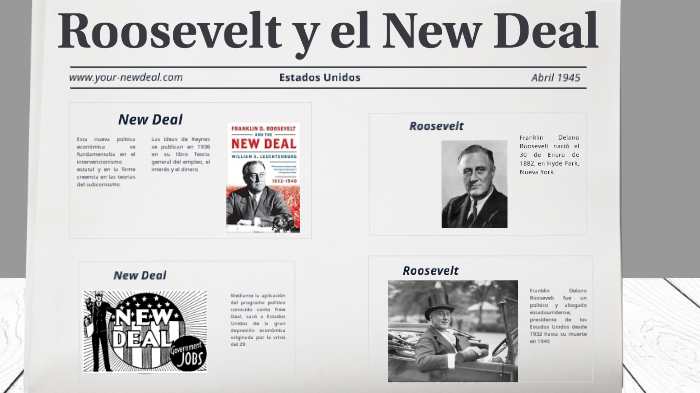 Roosevelt y el New Deal by Paola Barbero on Prezi