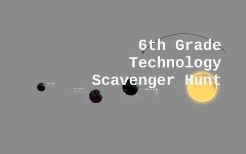 Sixth Grade Technology Scavenger Hunt by jorge parra on Prezi