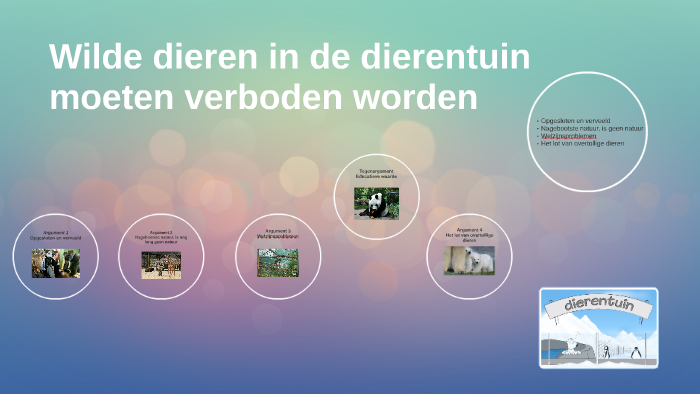 Wilde dieren moeten verboden worden in de dierentuin by Fleur van Dijk