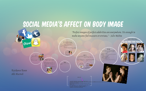 body image and social media presentation