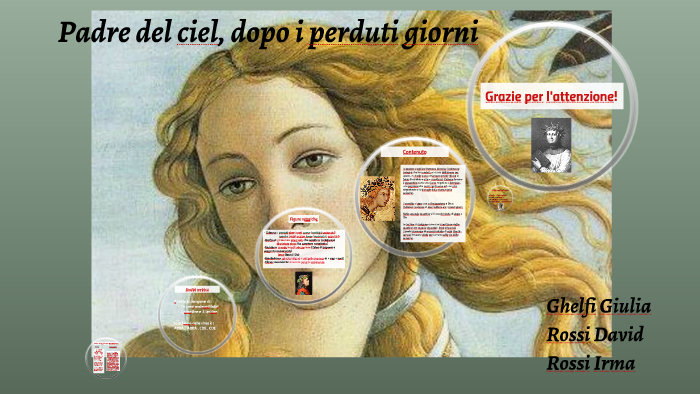 Padre Del Ciel Dopo I Perduti Giorni Commento