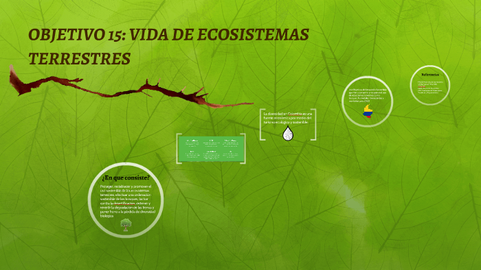 OBJETIVO 15: VIDA DE ECOSISTEMAS TERRESTRES by Sebastian Salazar on Prezi