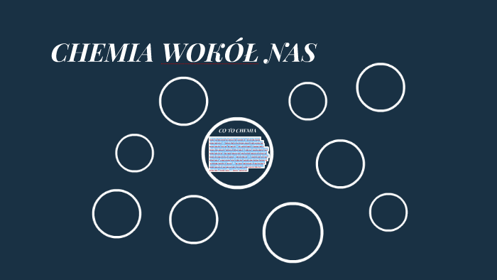 CHEMIA WOKÓŁ NAS by Agataa Książek on Prezi