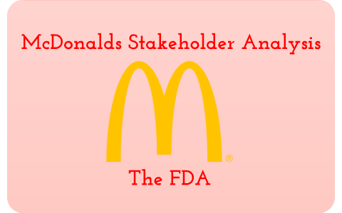 Mcdonalds Stakeholder Analysis Maya Yergo