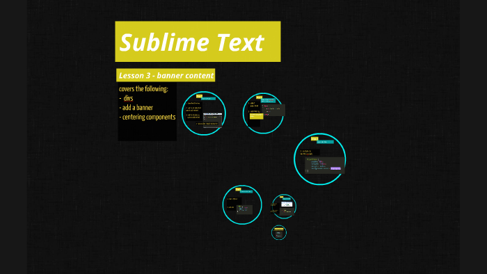 Text Add Banner Sublime Text 3 - Add Banner by Mrs Owens on Prezi