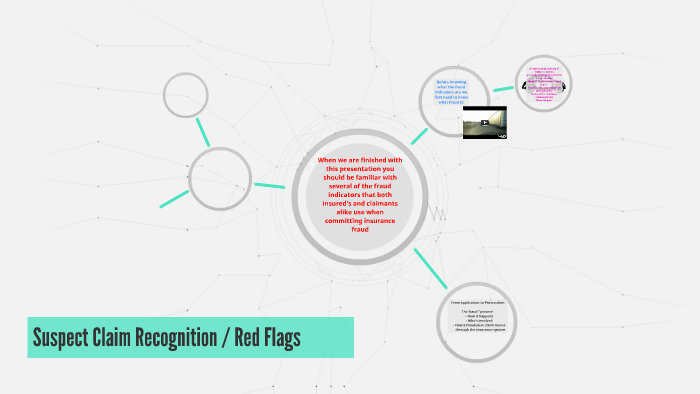 Suspect Claim Recognition / Red Flags by Tricia Merry on Prezi