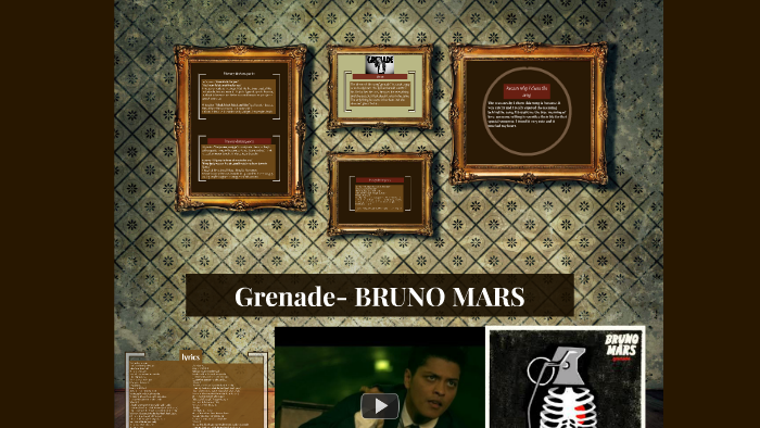 Grenade Bruno Mars Song Analyze By Lotus T On Prezi Next - grenade roblox id bruno mars