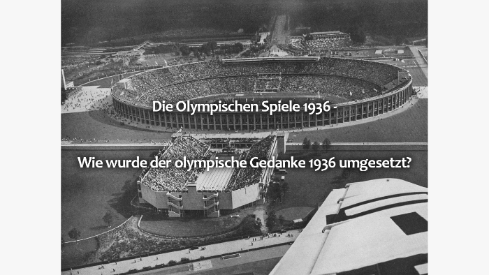 Olympische Spiele 1936 by Leon Leon