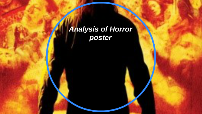 Analysis of Horror poster by Holly Bidgood