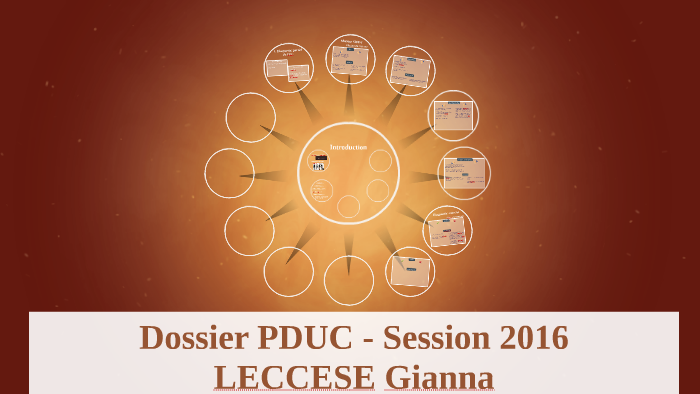 Dossier PDUC - Session 2016 by Gianna Leccese