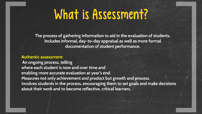 Classroom Assessments by Kim Hamilton on Prezi