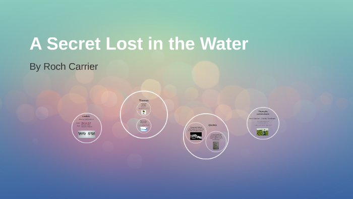A Secret Lost in the Water by Colin Campbell on Prezi