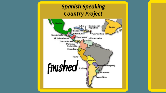 Spanish Speaking Country Project by Brandon Darren on Prezi