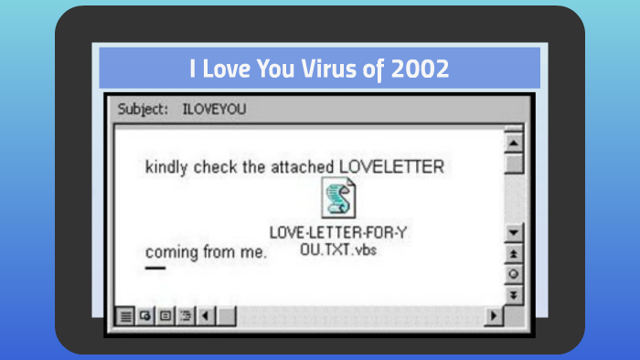 i love you virus i love you virus