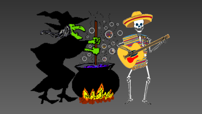 Halloween vs day of the dead by