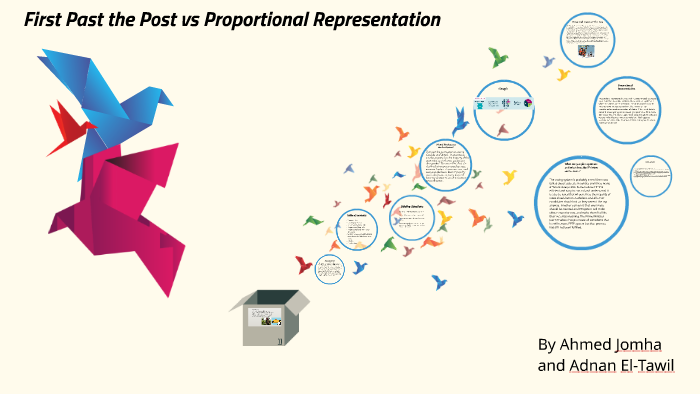 First Past The Post Vs Proportional Representation By Adnan El Tawil