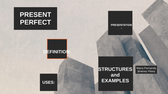 PRESENT PERFECT by maria fernanda jimenez perez on Prezi