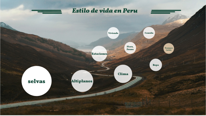 Estilo de vida en peru by KIARA ORTIZ SALGADO on Prezi