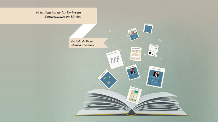 Privatizacion De Las Paraestatales En Mexico By Mariana Tapia