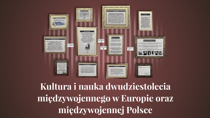Kultura i nauka dwudziestolecia międzywojennego oraz międzyw by Justyna