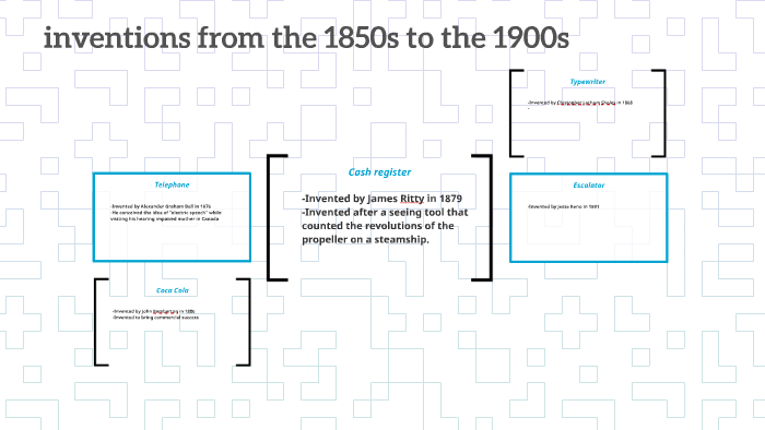 inventions from the 1850s to the 1900s by maria velez on Prezi