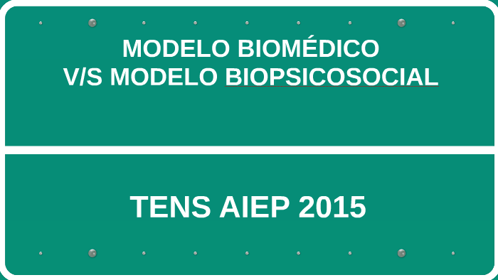 MODELO BIOMÉDICO by on Prezi Next