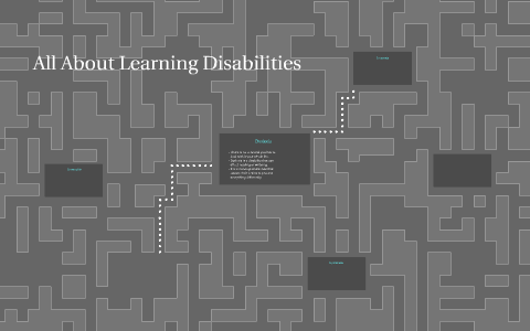 All About Learning Disabilities by Sean Paris on Prezi