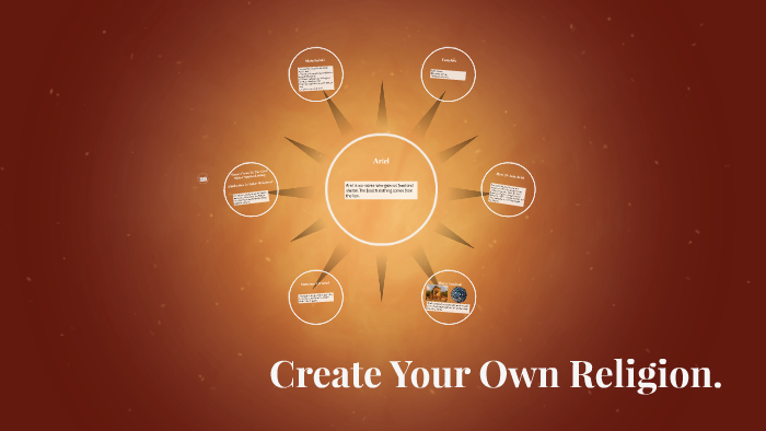 Create Your Own Religion By Monique Guest Hicks