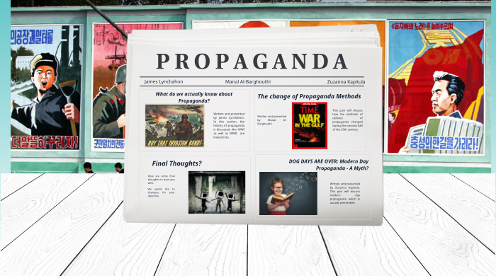 Propaganda by on Prezi