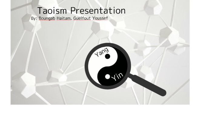 Taoism Presentation By Amine Boulakhrabi