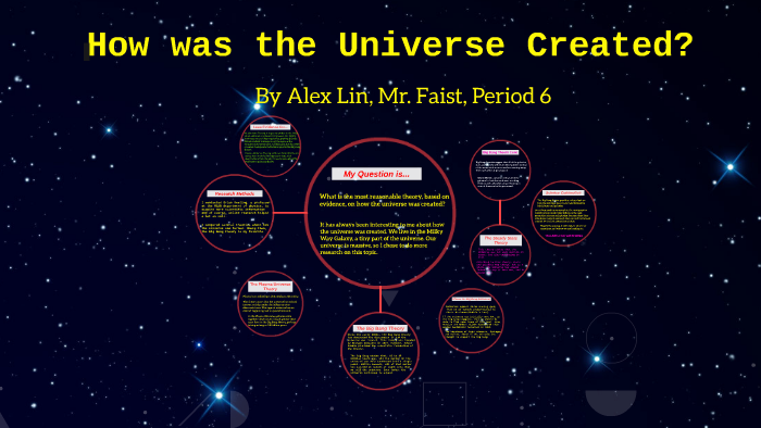 how the universe created essay