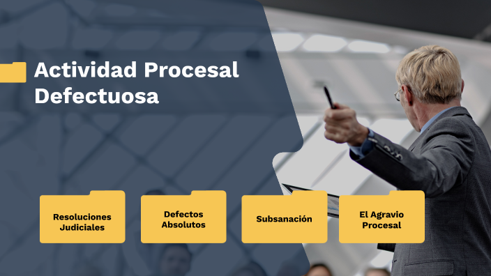 Actividad Procesal Defectuosa By Harold Arturo Rivera On Prezi