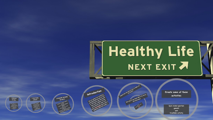 Teaching young people about a healthy lifestyle by on Prezi