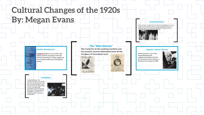 1920s Values 4.03 Cultural Changes of the 1920s by Megan Evans on Prezi