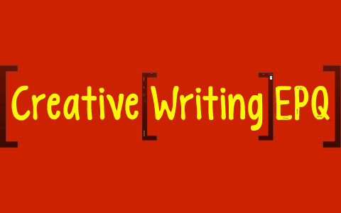 Creative writing epq 07 image