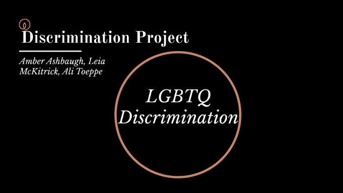 LGBTQ Discrimination Project by Leia McKitrick on Prezi