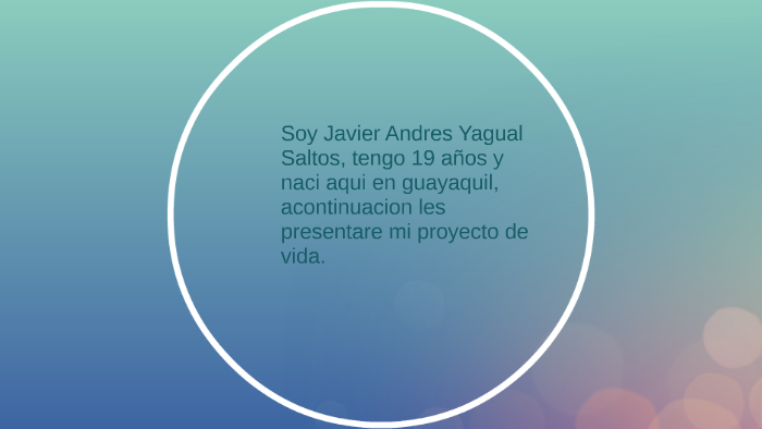 MI PROYECTO DE VIDA by Javier Andres Yagual Saltos on Prezi