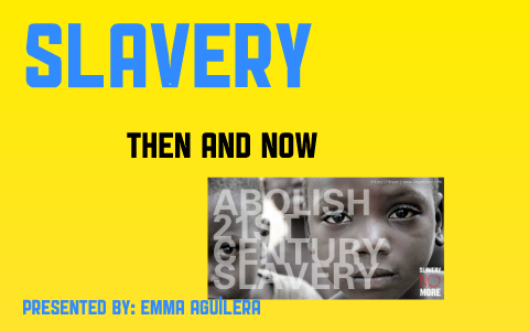 slavery then and now essays