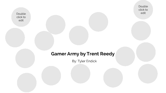 Gamer Army by Trent Reedy by Tyler Endick on Prezi
